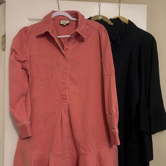 Tuckernuck x Murray's Toggery Callahan Shirt Dress Nantucket Red Large - Picture 1 of 2